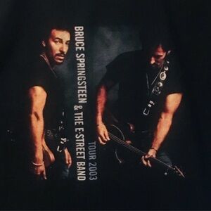 Bruce Springsteen And The E Street Band Tour 2003 Concert T-Shirt XL -Brand New